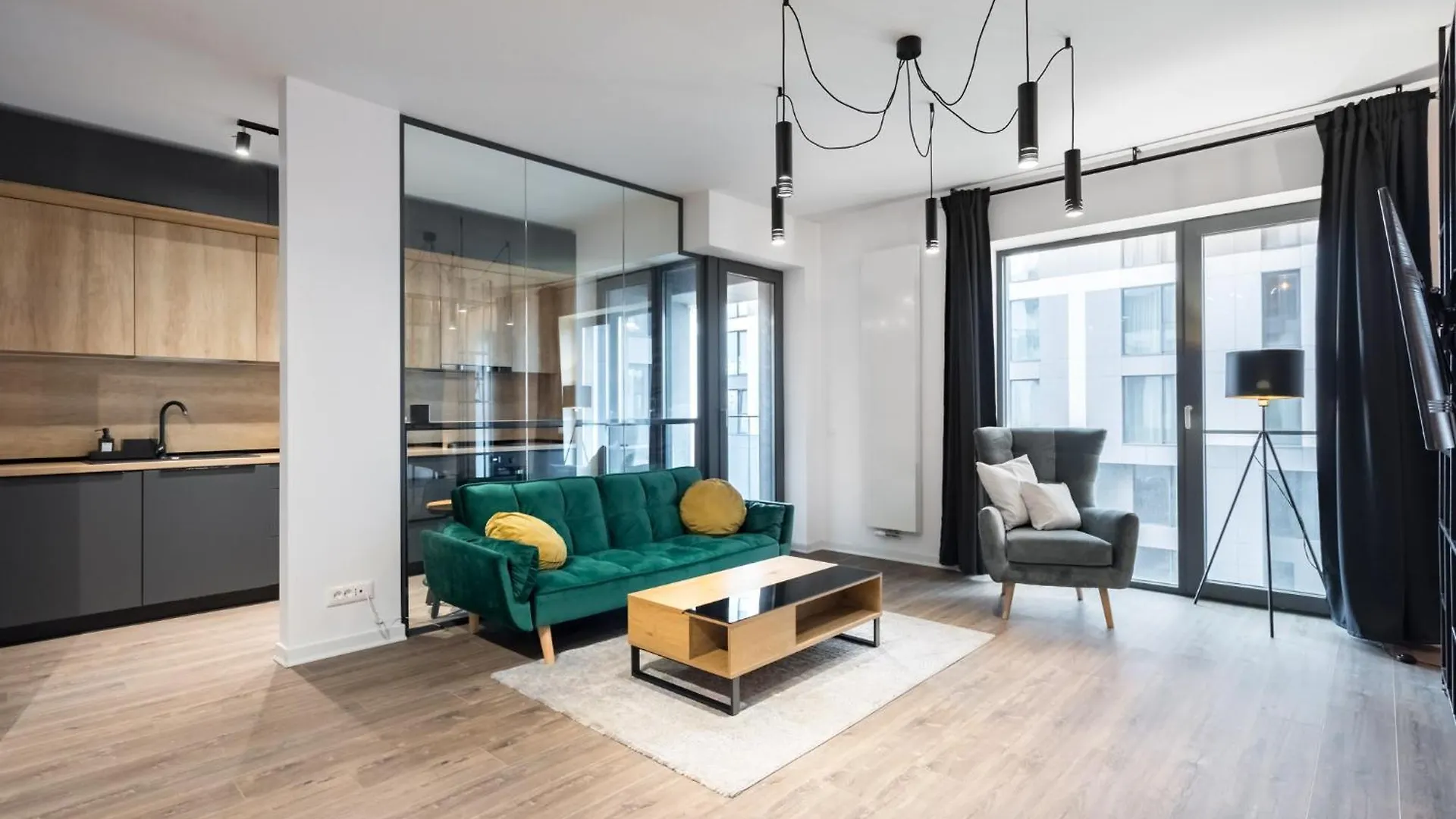 Cloud9 Noir - Modern Design Apartment Bucharest