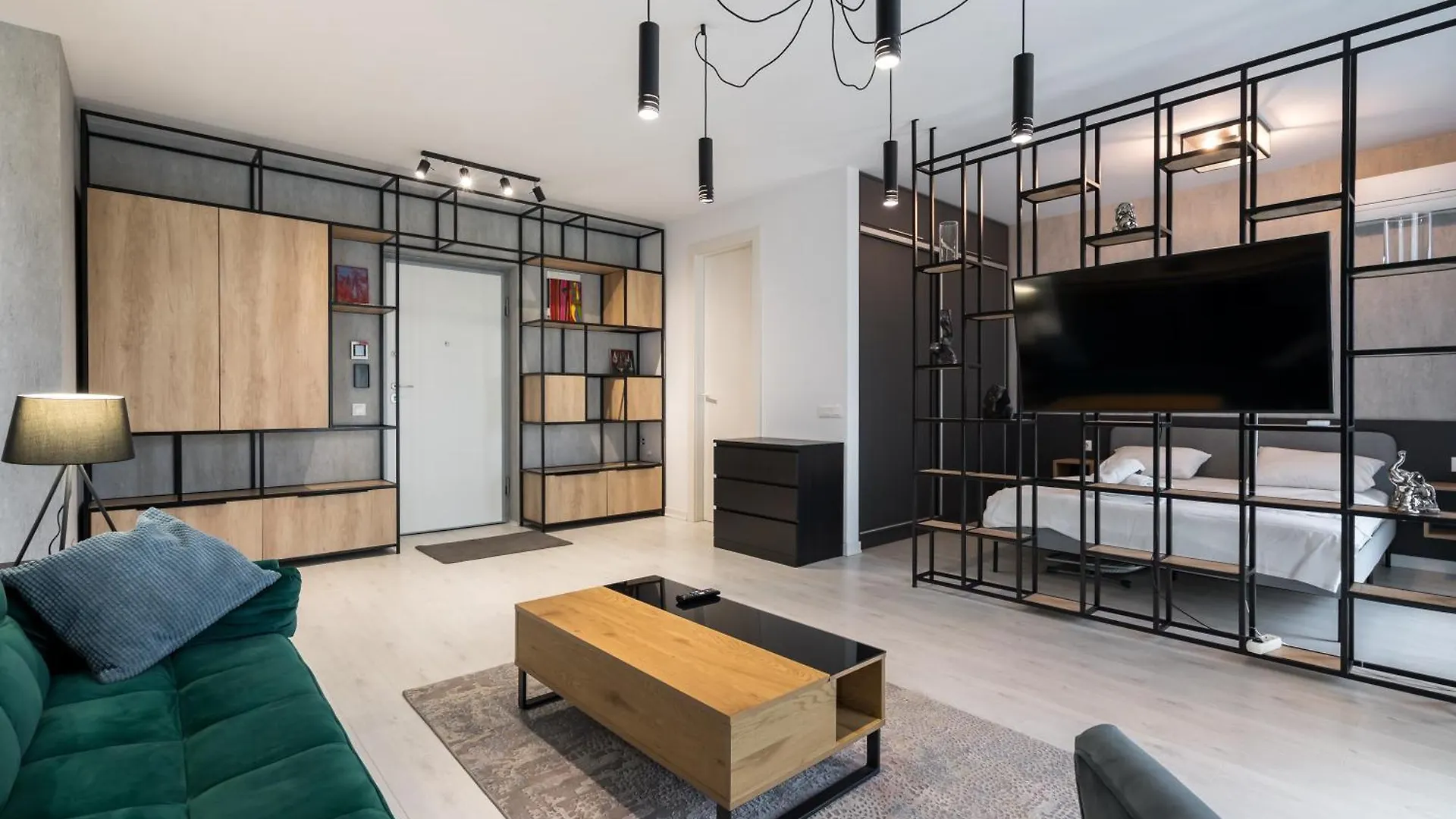 Cloud9 Noir - Modern Design Apartment Bucharest Romania