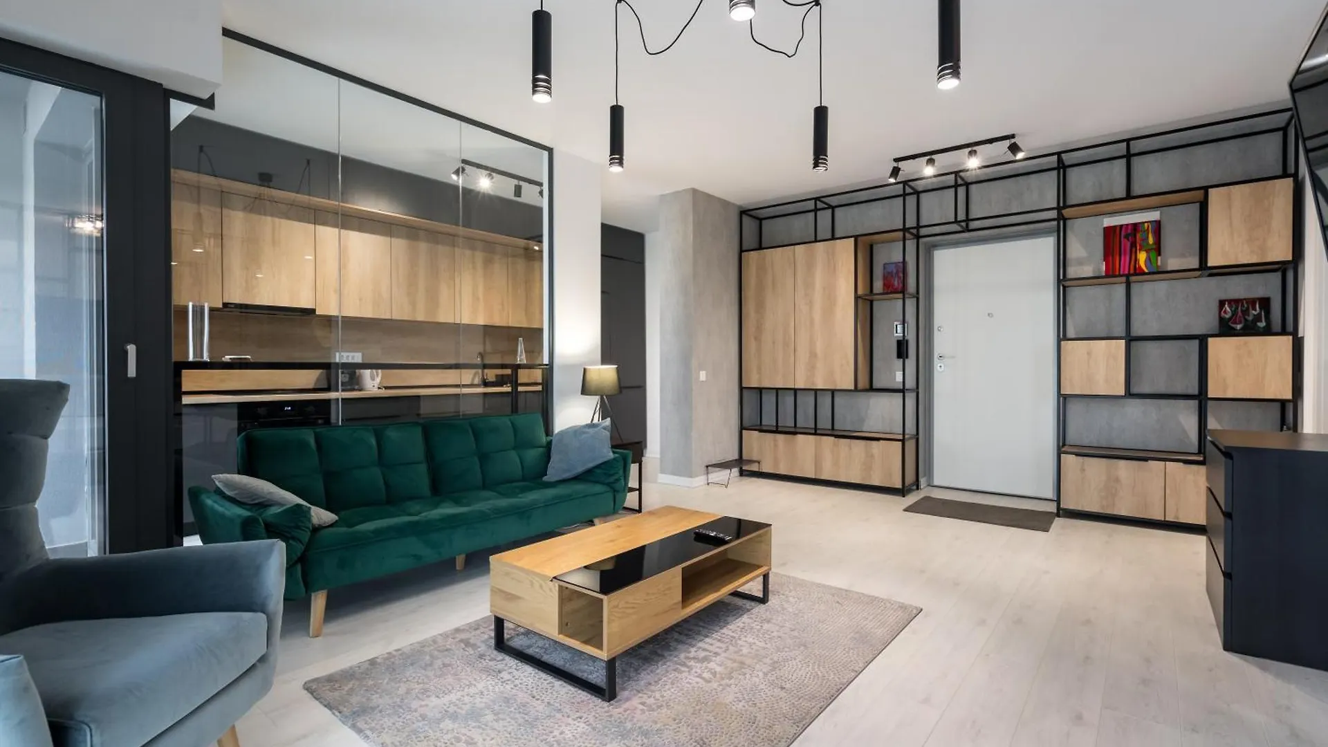 Cloud9 Noir - Modern Design Apartment Bucharest Romania